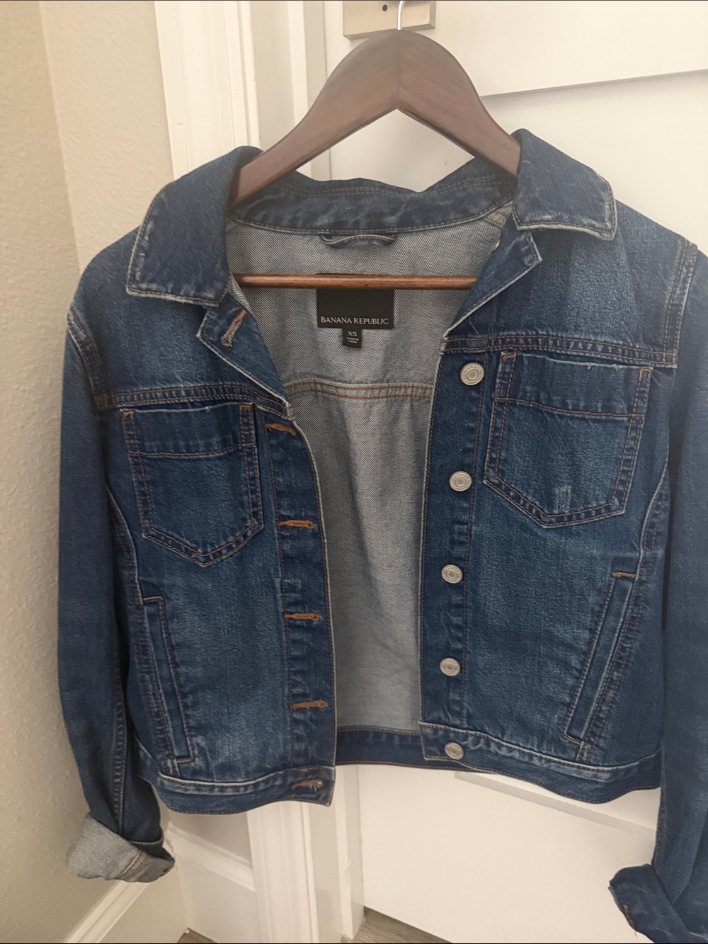 Banana Republic Dark Blue Denim Jacket